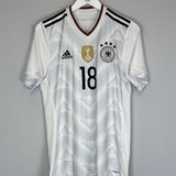 Shop 2017 GERMANY KROOS #18 CONFEDERATIONS CUP SHIRT (M) ADIDAS, classic football shirts, vintage football shirts & retro soccer jerseys at Cult Kits
