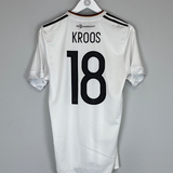 Shop 2017 GERMANY KROOS #18 CONFEDERATIONS CUP SHIRT (M) ADIDAS, classic football shirts, vintage football shirts & retro soccer jerseys at Cult Kits