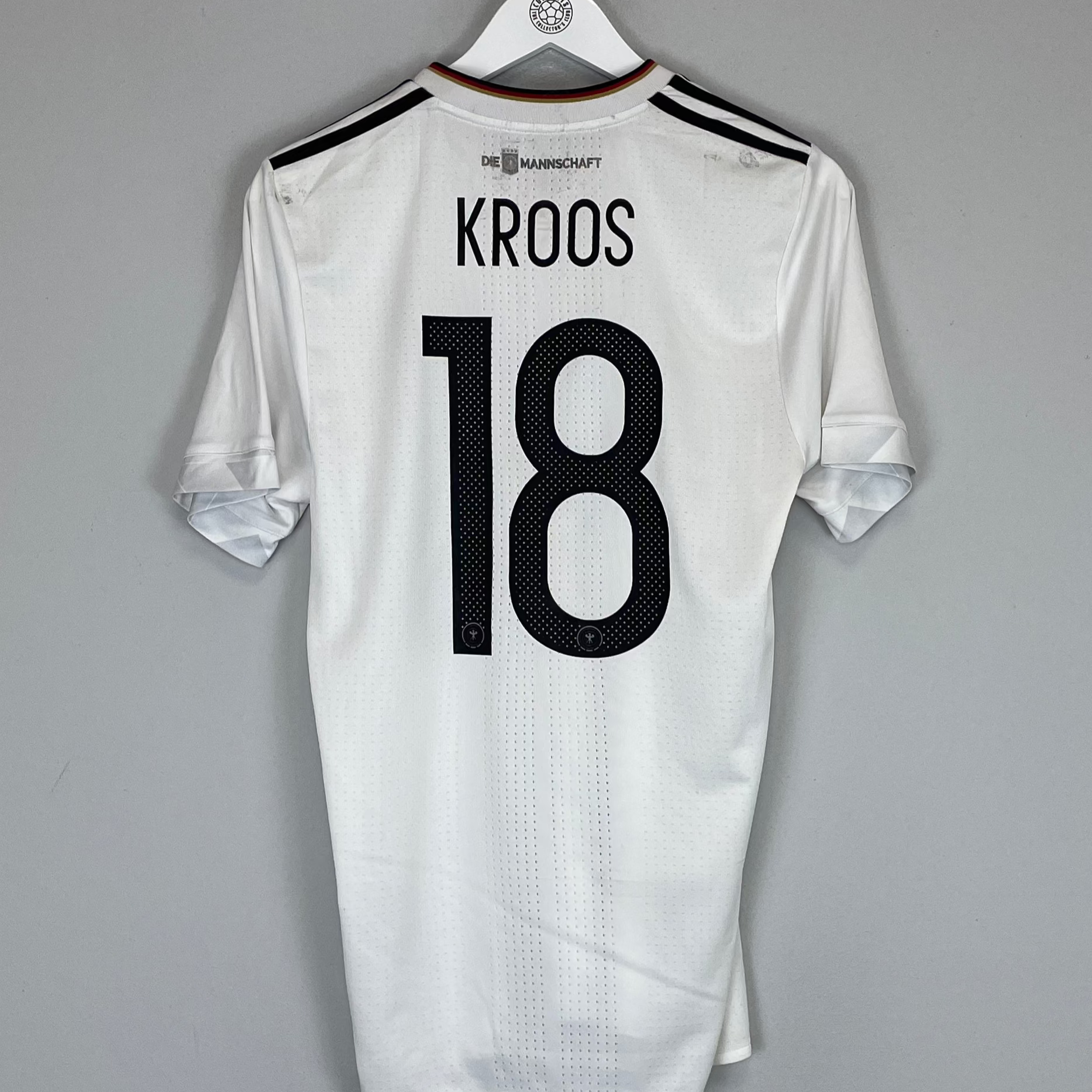 Shop 2017 GERMANY KROOS #18 CONFEDERATIONS CUP SHIRT (M) ADIDAS, classic football shirts, vintage football shirts & retro soccer jerseys at Cult Kits