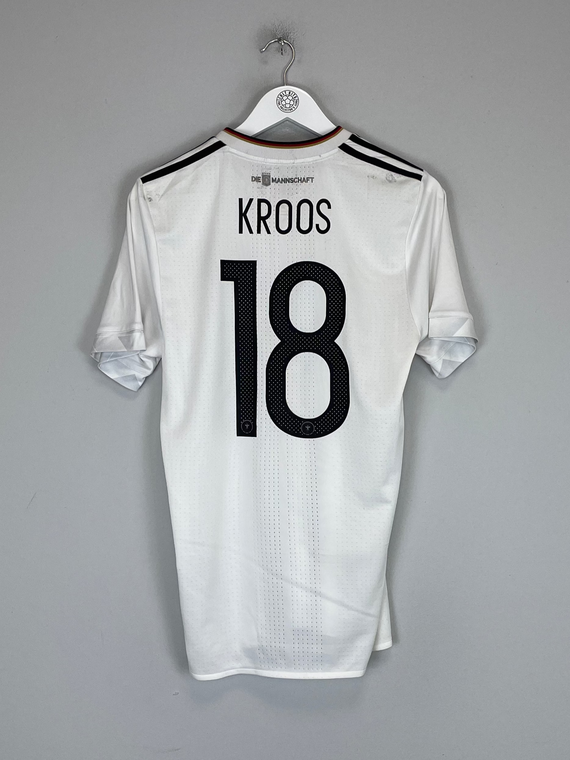 Shop 2017 GERMANY KROOS #18 CONFEDERATIONS CUP SHIRT (M) ADIDAS, classic football shirts, vintage football shirts & retro soccer jerseys at Cult Kits