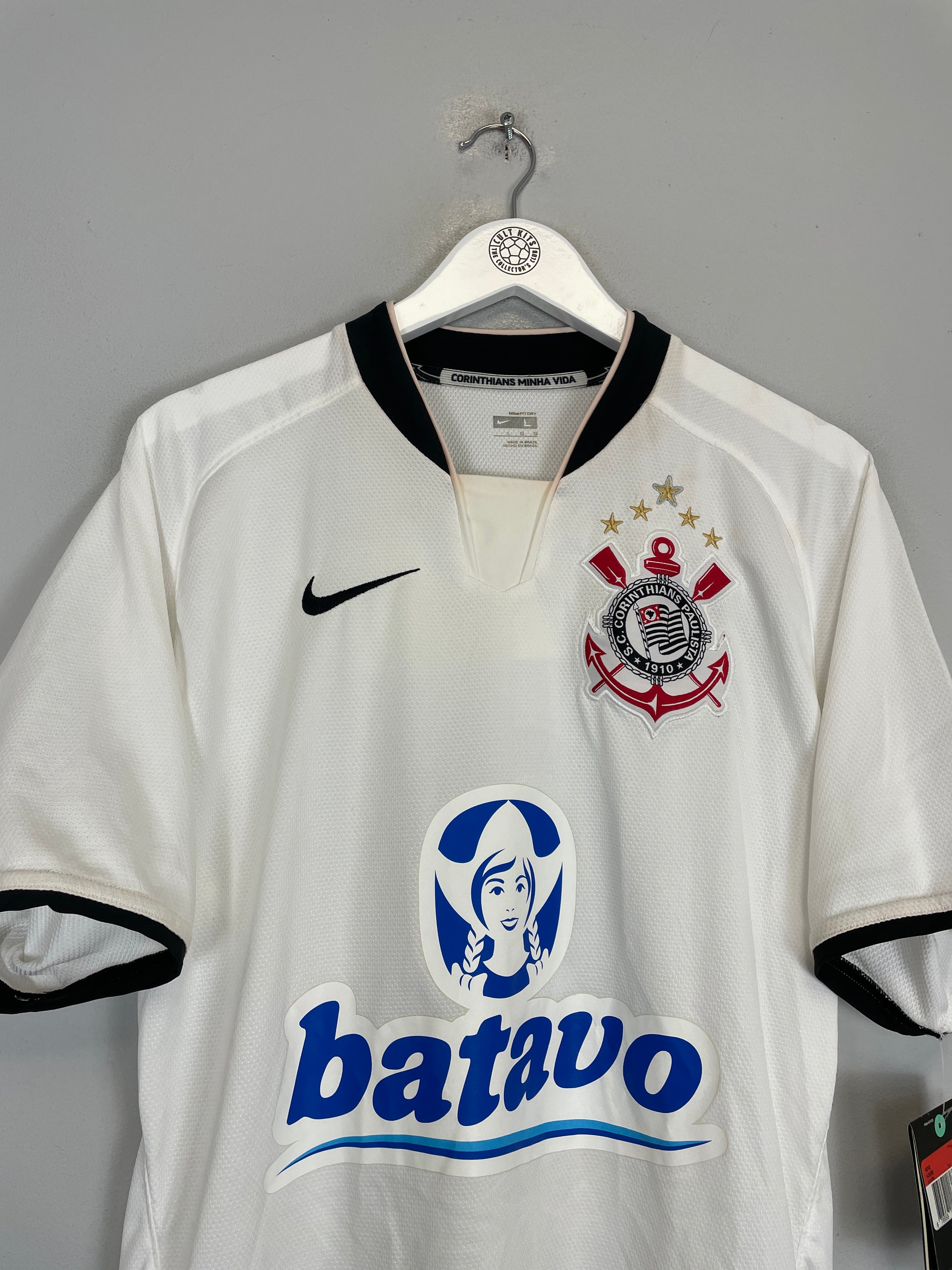 2009/10 Corinthians Ronaldo #9 home shirt, size large, brand new with tags, vintage football shirts, Nike.
