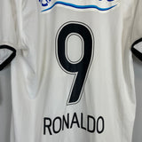 2009/10 Corinthians Ronaldo #9 vintage football shirt in large size, brand new with tags by Nike.