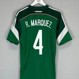 2014/15 MEXICO R.MARQUEZ #4 HOME SHIRT (M) ADIDAS