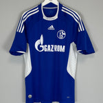 Shop 2008/10 SCHALKE RAKITIC #10 HOME SHIRT (M) ADIDAS, classic football shirts, vintage football shirts & retro soccer jerseys at Cult Kits