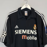 Shop 2002/03 REAL MADRID RONALDO #11 *CENTENARY* AWAY SHIRT (XL) ADIDAS, classic football shirts, vintage football shirts & retro soccer jerseys at Cult Kits