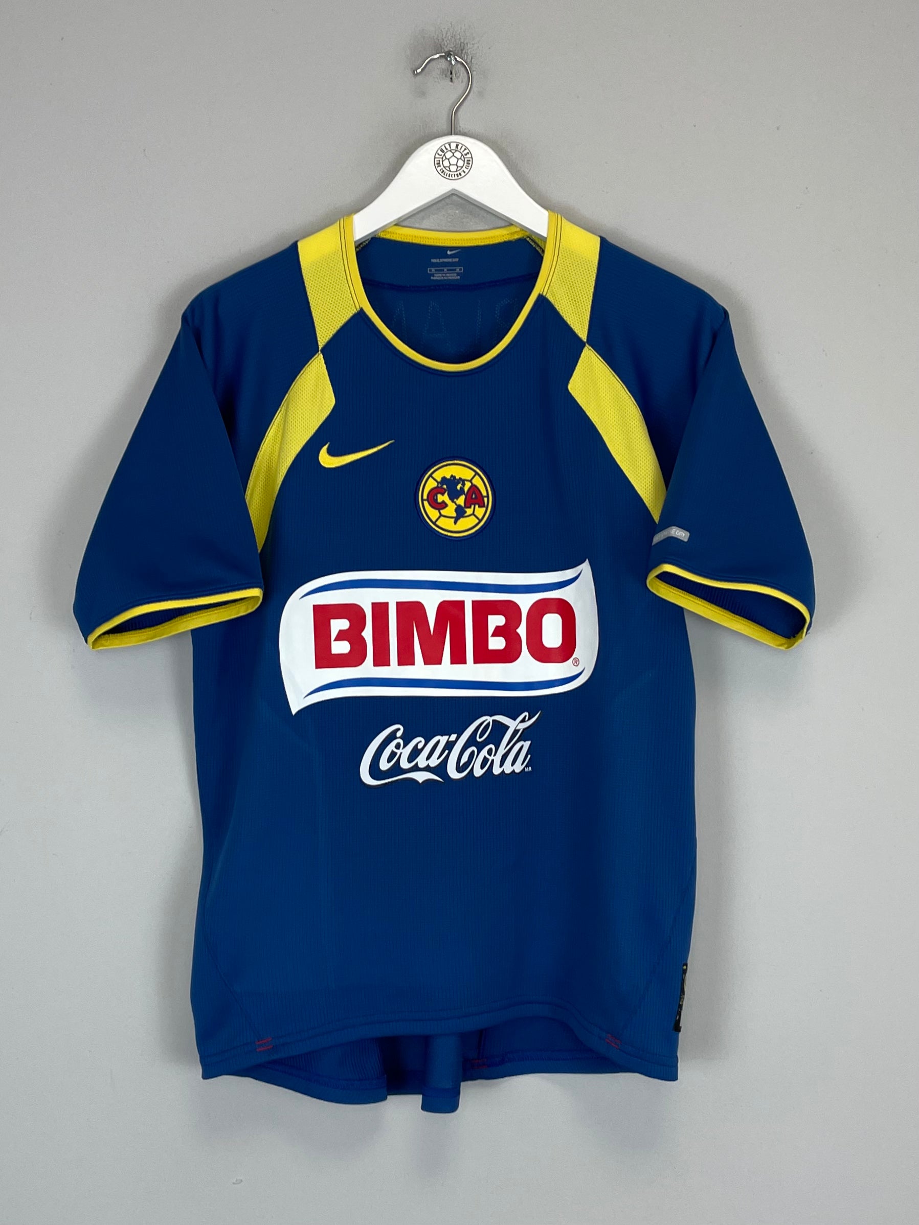 Shop 2005/06 CLUB AMERICA C.BLANCO #10 AWAY SHIRT (M) NIKE, classic football shirts, vintage football shirts & retro soccer jerseys at Cult Kits