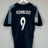 2003/04 REAL MADRID RONALDO #9 AWAY SHIRT (L) ADIDAS