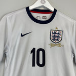 Shop 2013 ENGLAND ROONEY #10 *150 YEARS* HOME SHIRT (S) NIKE, classic football shirts, vintage football shirts & retro soccer jerseys at Cult Kits