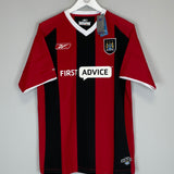 2003/04 MANCHESTER CITY DUNNE #22 *BNWT* AWAY SHIRT (M) REEBOK
