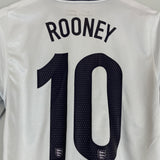 Shop 2013 ENGLAND ROONEY #10 *150 YEARS* HOME SHIRT (S) NIKE, classic football shirts, vintage football shirts & retro soccer jerseys at Cult Kits