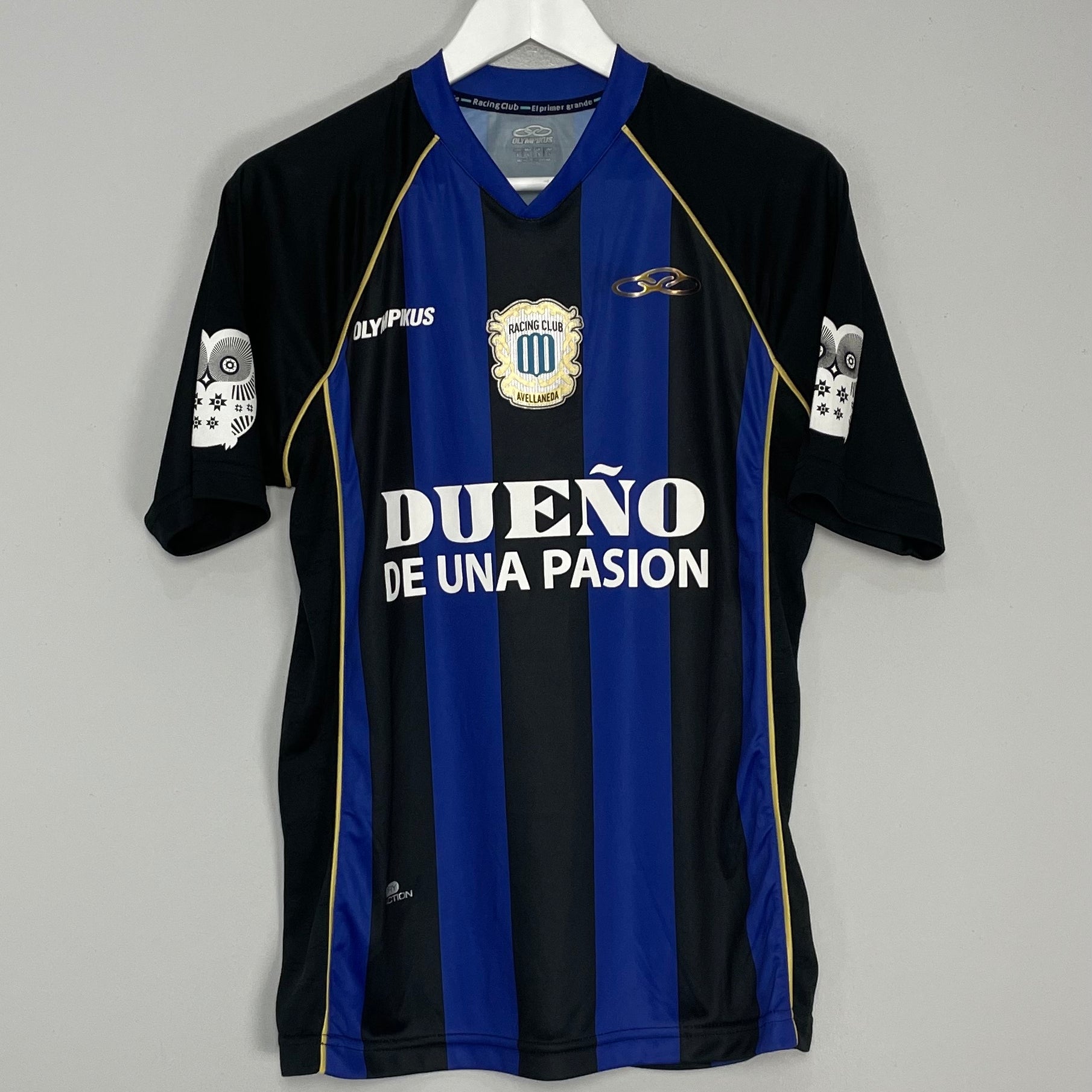 Shop 2012/13 RACING CLUB AWAY SHIRT (S) OLYMPIKUS, classic football shirts, vintage football shirts & retro soccer jerseys at Cult Kits