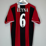2003/04 MANCHESTER CITY REYNA #6 *BNWT* AWAY SHIRT (M) REEBOK