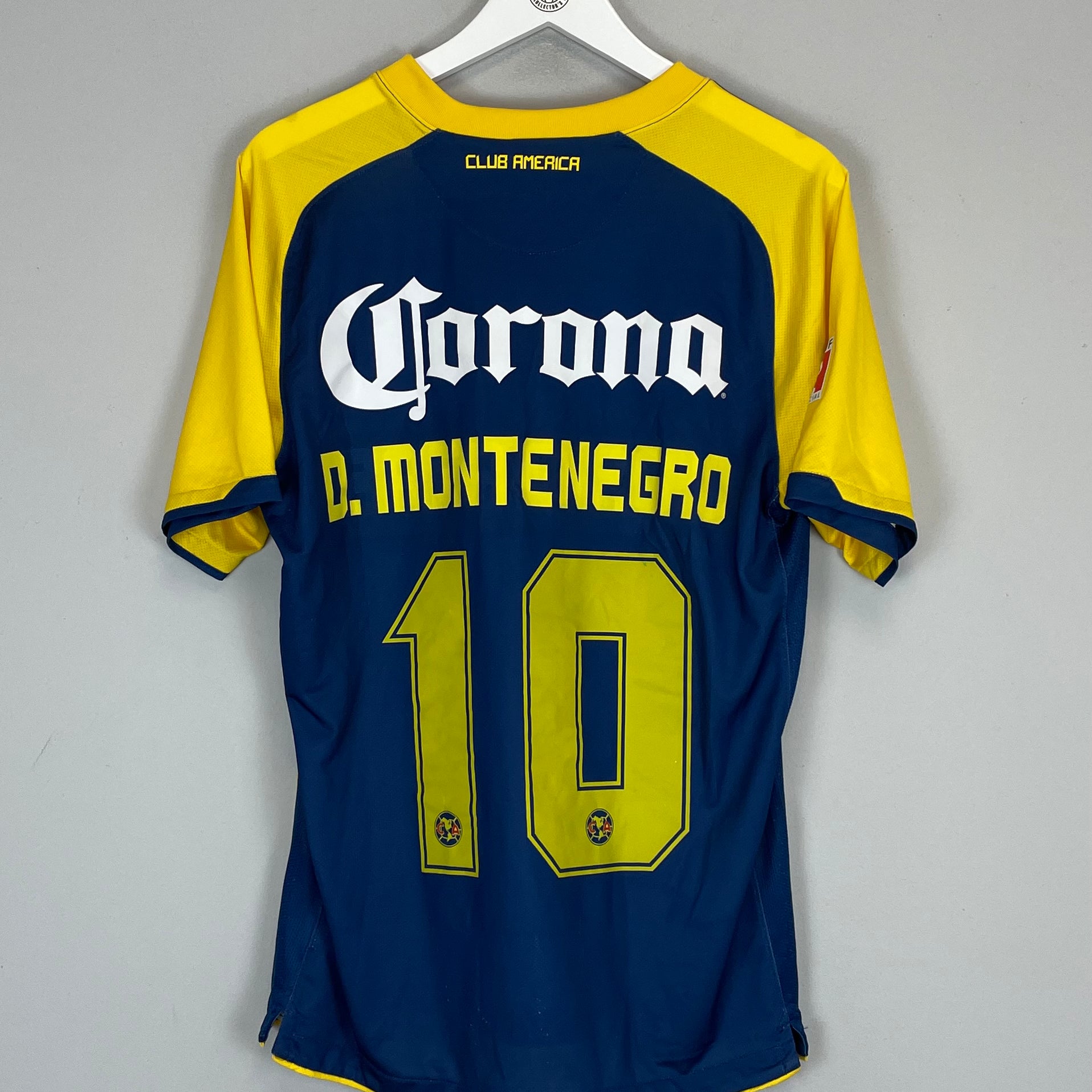 Shop 2010/11 CLUB AMERICA MONTENEGRO #10 AWAY SHIRT (M) NIKE, classic football shirts, vintage football shirts & retro soccer jerseys at Cult Kits