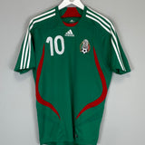 2007/08 MEXICO C.BLANCO #10 HOME SHIRT (M) ADIDAS