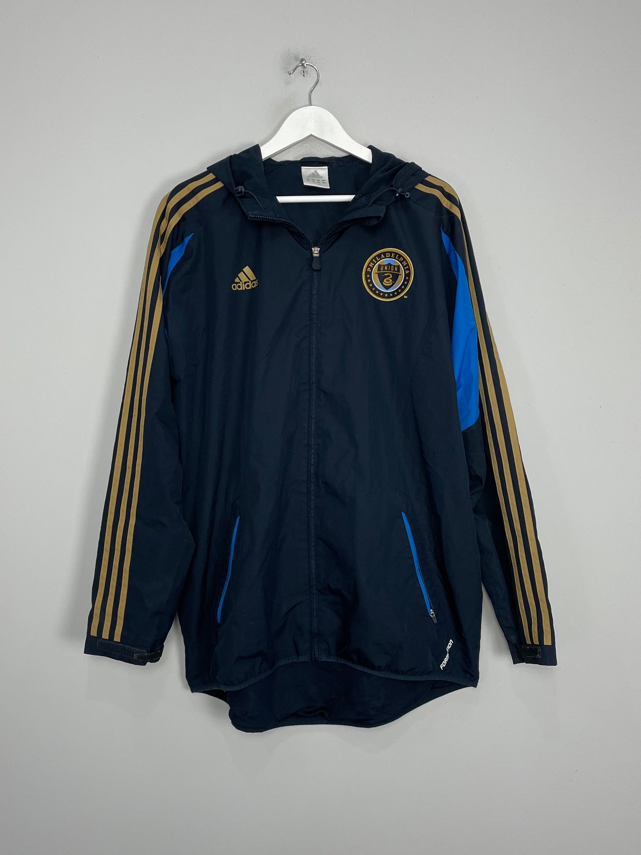 2011 12 PHILADELPHIA UNION TRAINING JACKET L ADIDAS