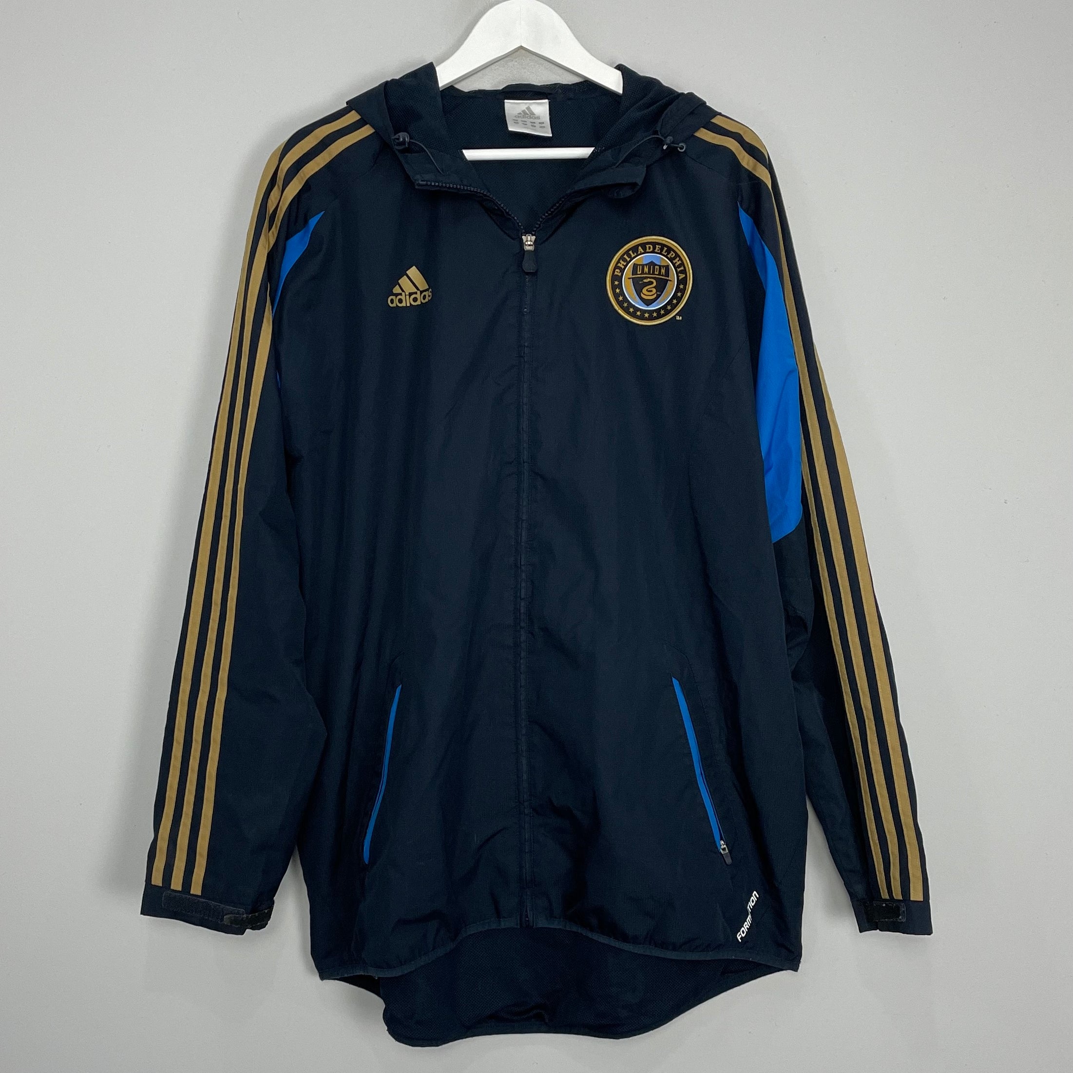 Shop 2011/12 PHILADELPHIA UNION TRAINING JACKET (L) ADIDAS, classic football shirts, vintage football shirts & retro soccer jerseys at Cult Kits