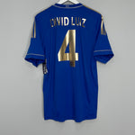 2012/13 CHELSEA DAVID LUIZ #4 *BNWT* HOME SHIRT (XL) ADIDAS