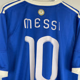 2010/11 ARGENTINA MESSI #10 AWAY SHIRT (XL) ADIDAS