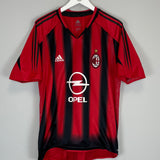 2004/05 AC MILAN KAKA #22 *PLAYER ISSUE* HOME SHIRT (XL) ADIDAS