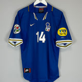 1996/97 ITALY DEL PIERO #14 HOME SHIRT (L) NIKE