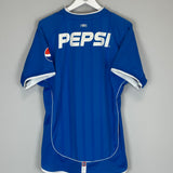 2002/03 CRUZ AZUL HOME SHIRT (L) UMBRO