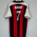 2001/02 DEPORTIVO LA CORUNA MAKAAY #7 AWAY SHIRT (XL) JOMA