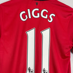 Shop 2013/14 MANCHESTER UNITED GIGGS #11 HOME SHIRT (M) NIKE, classic football shirts, vintage football shirts & retro soccer jerseys at Cult Kits