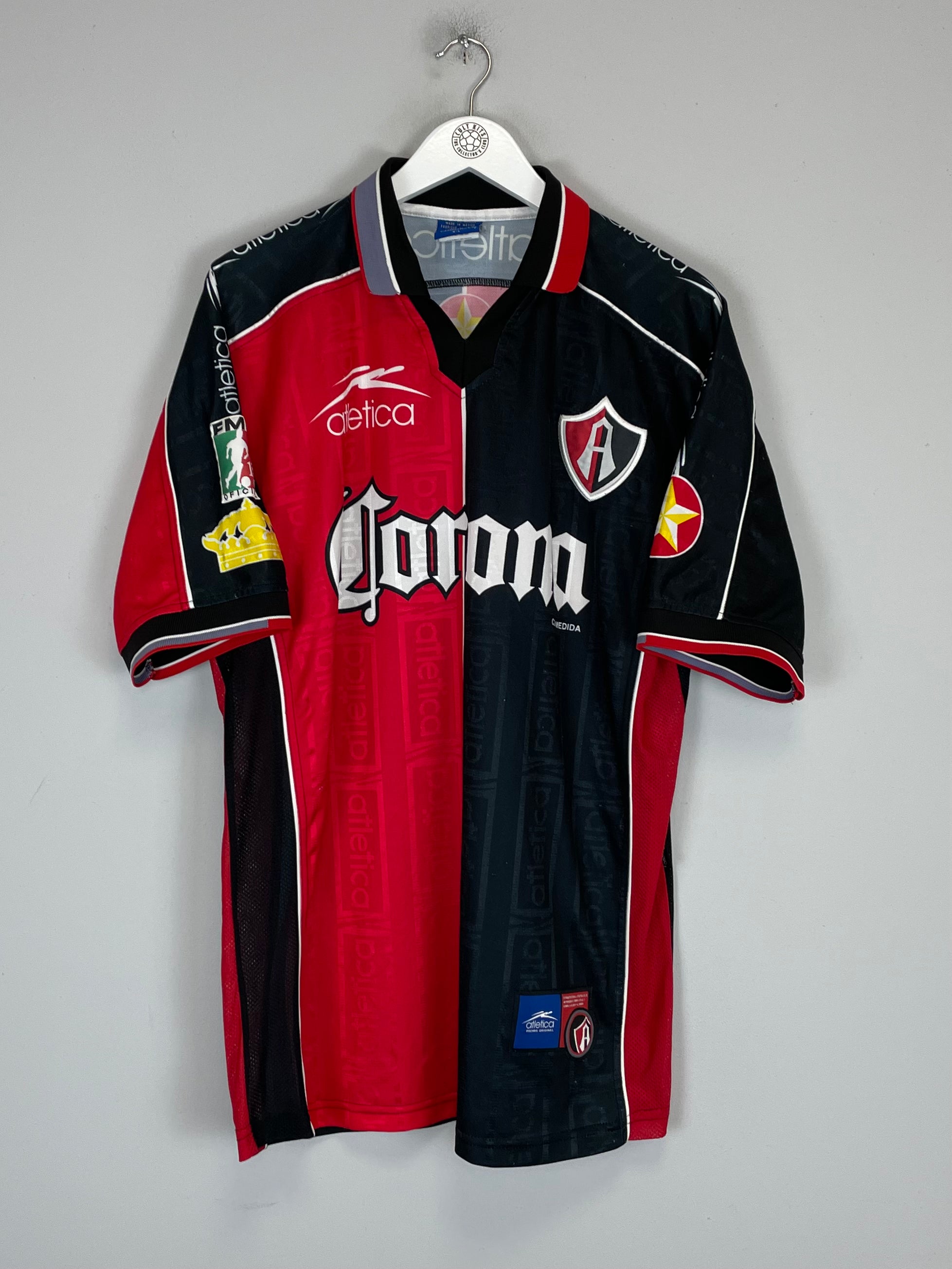 Shop 2000/01 ATLAS HOME SHIRT (L) ATLETICA, classic football shirts, vintage football shirts & retro soccer jerseys at Cult Kits