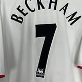 2002/03 MANCHESTER UNITED BECKHAM #7 AWAY SHIRT (XXL) NIKE