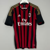 Shop 2013/14 AC MILAN KAKA #22 HOME SHIRT (S) ADIDAS, classic football shirts, vintage football shirts & retro soccer jerseys at Cult Kits