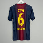 2012/13 BARCELONA XAVI #6 HOME SHIRT (S) NIKE BASIC