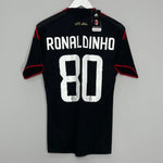 Shop 2008/09 AC MILAN RONALDINHO #80 *BNWT* THIRD SHIRT (S) ADIDAS, classic football shirts, vintage football shirts & retro soccer jerseys at Cult Kits