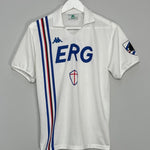 1988/89 SAMPDORIA AWAY SHIRT (S) KAPPA