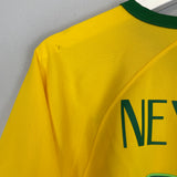 2014/15 BRAZIL NEYMAR JR #10 HOME SHIRT (M) NIKE