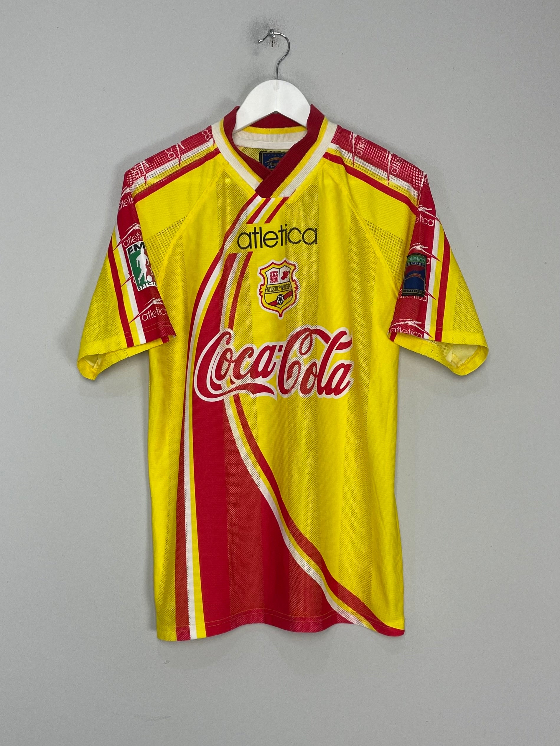 Shop 1998/99 MONARCAS MORELIA HOME SHIRT (S) ATLETICA, classic football shirts, vintage football shirts & retro soccer jerseys at Cult Kits