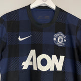 Shop 2013/14 MANCHESTER UNITED V.PERSIE #20 AWAY SHIRT (M) NIKE, classic football shirts, vintage football shirts & retro soccer jerseys at Cult Kits