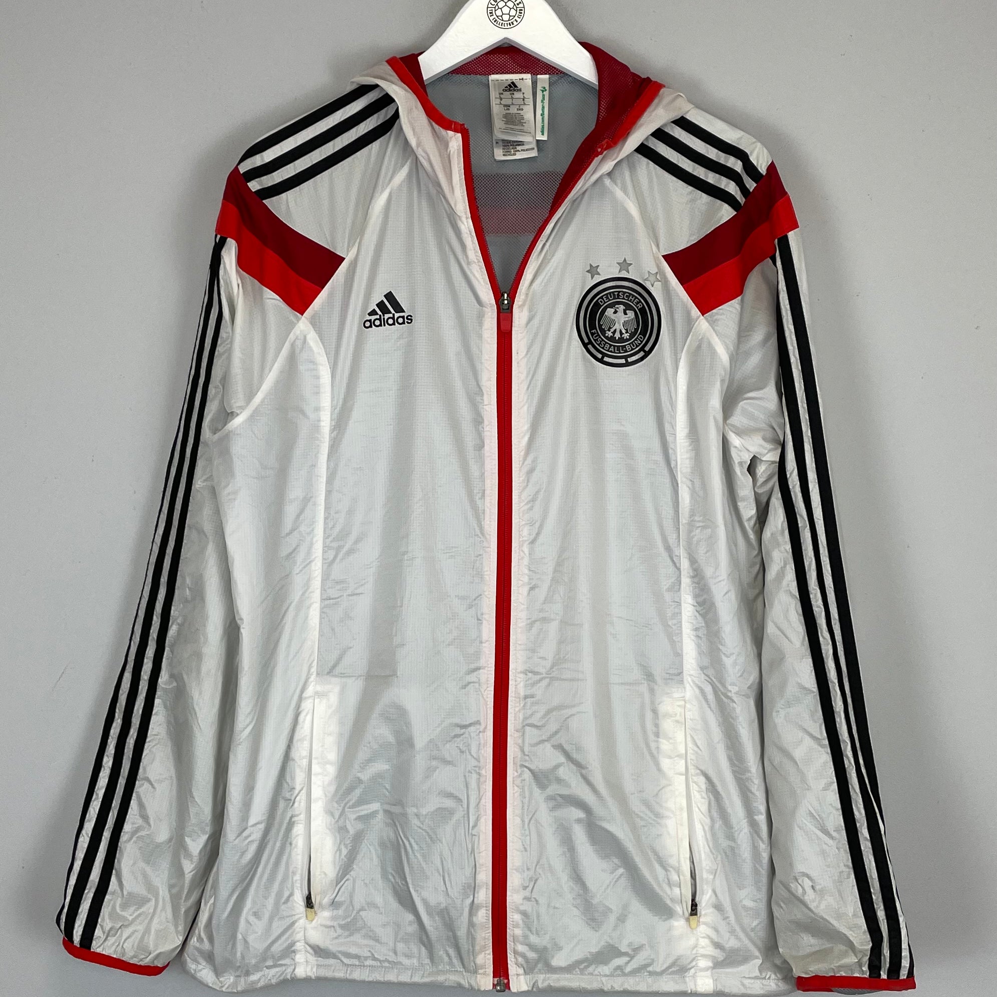 Shop 2013/14 GERMANY WINDBREAKER JACKET (L) ADIDAS, classic football shirts, vintage football shirts & retro soccer jerseys at Cult Kits