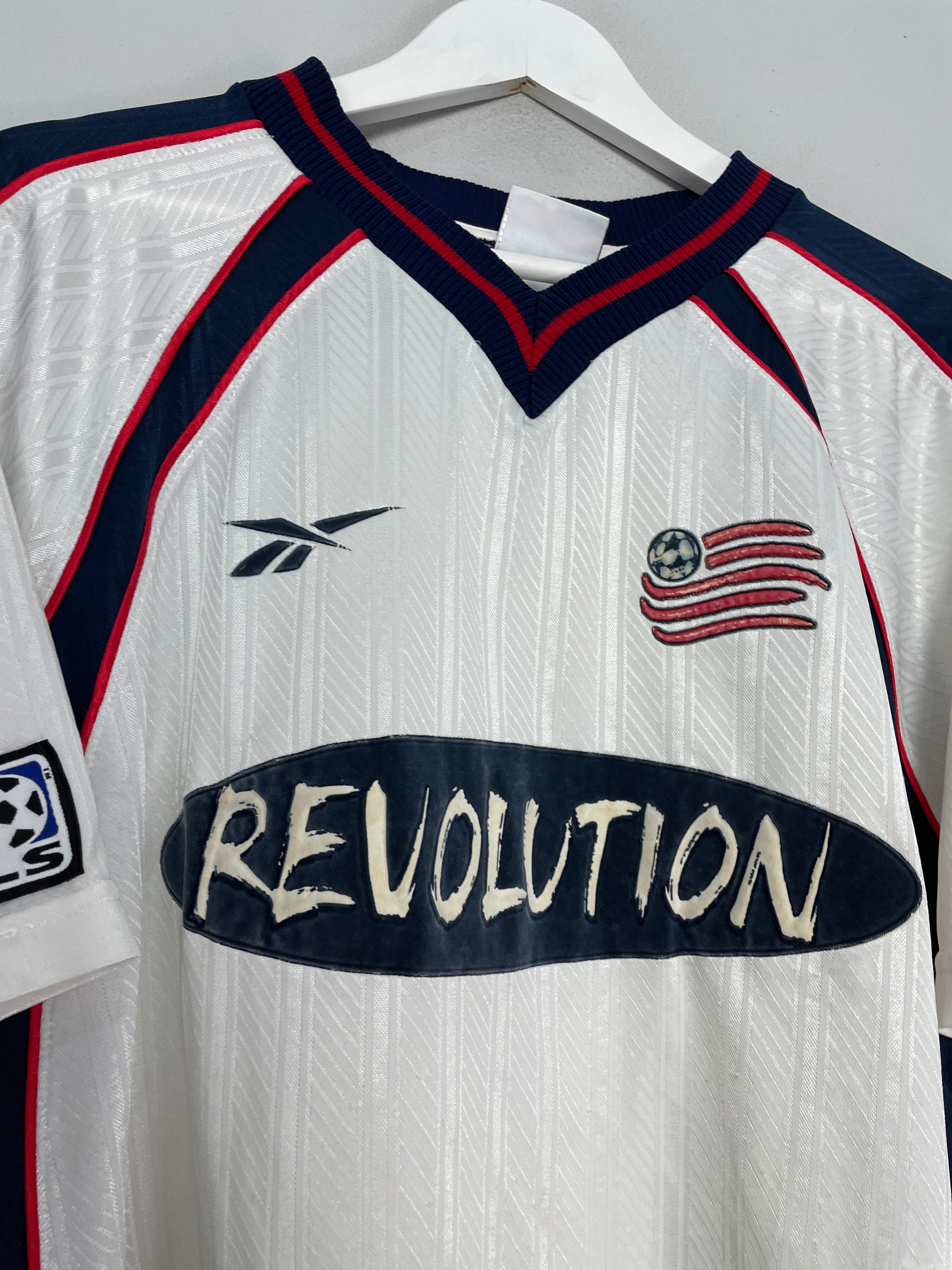 Shop 1998/99 NEW ENGLAND REVOLUTION (L) REEBOK, classic football shirts, vintage football shirts & retro soccer jerseys at Cult Kits