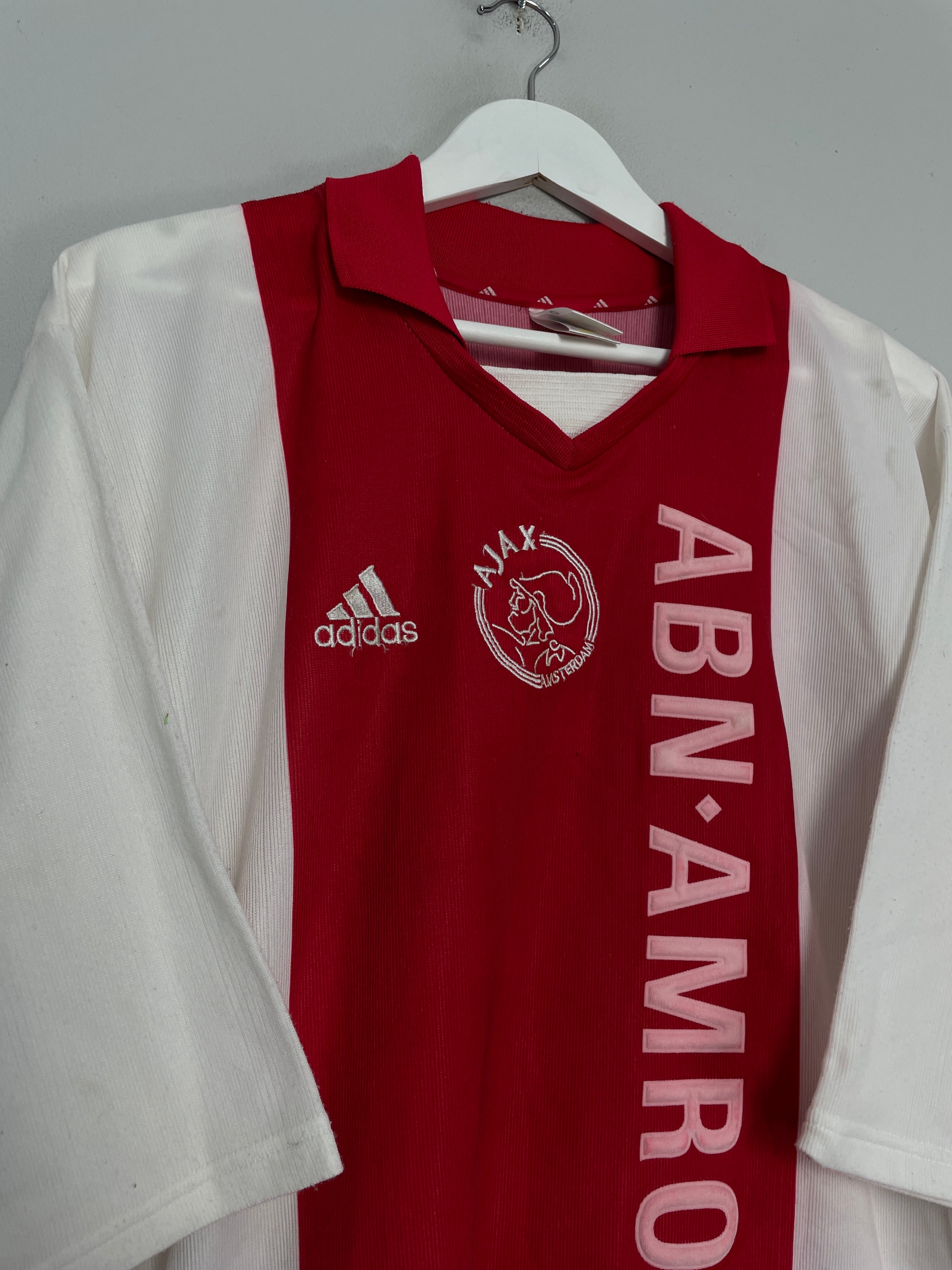 Shop 2001/02 AJAX ZLATAN #9 HOME SHIRT (XXL) ADIDAS, classic football shirts, vintage football shirts & retro soccer jerseys at Cult Kits
