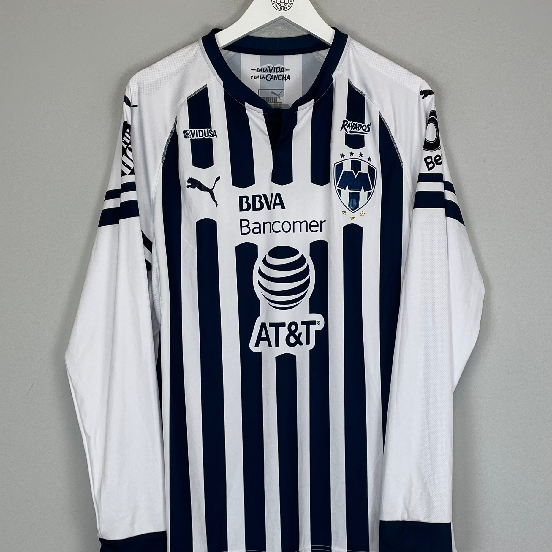 Shop 2018/19 MONTERREY L/S HOME SHIRT (XL) PUMA, classic football shirts, vintage football shirts & retro soccer jerseys at Cult Kits