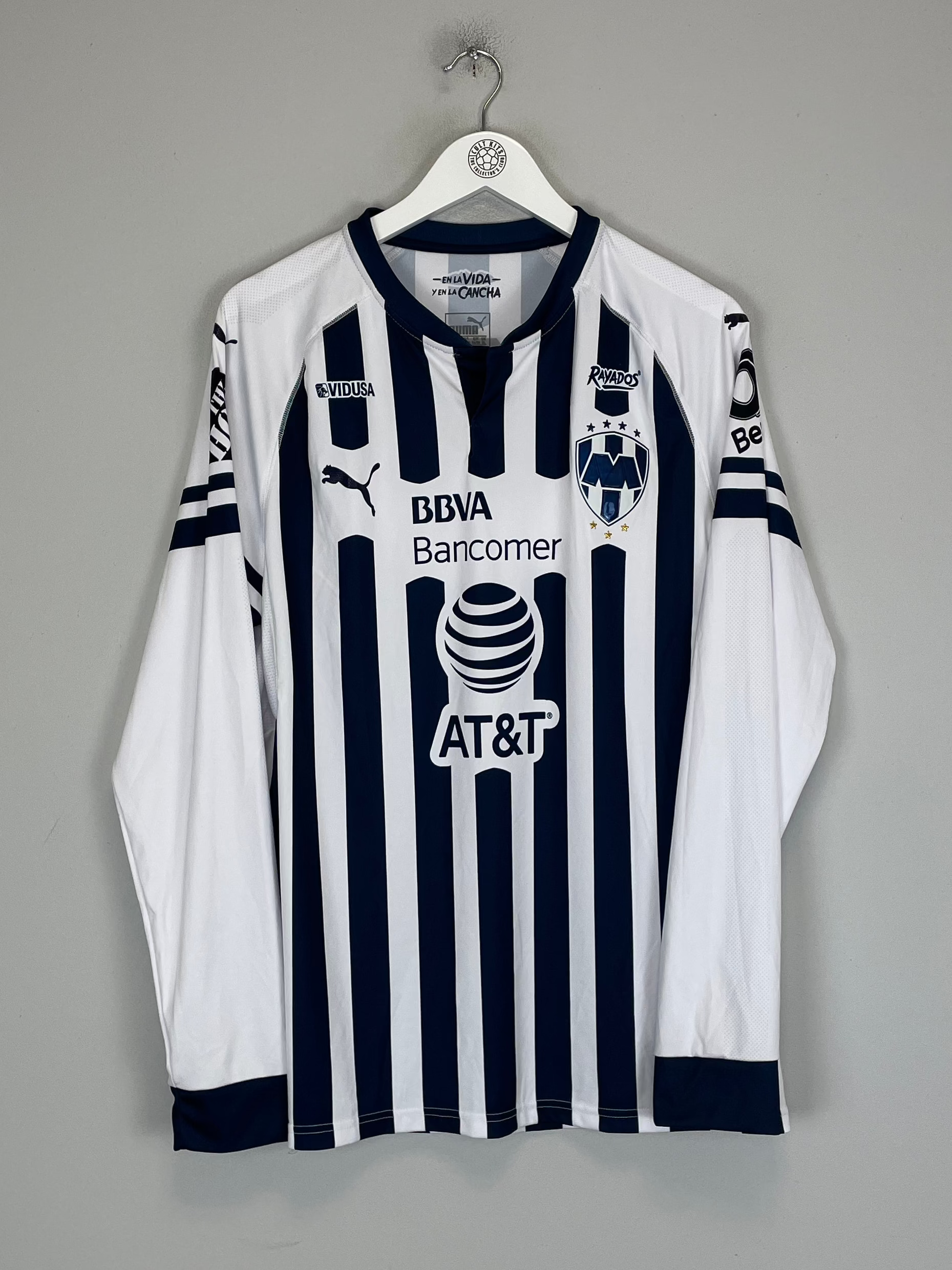 Shop 2018/19 MONTERREY L/S HOME SHIRT (XL) PUMA, classic football shirts, vintage football shirts & retro soccer jerseys at Cult Kits