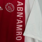 Shop 2001/02 AJAX ZLATAN #9 HOME SHIRT (XXL) ADIDAS, classic football shirts, vintage football shirts & retro soccer jerseys at Cult Kits