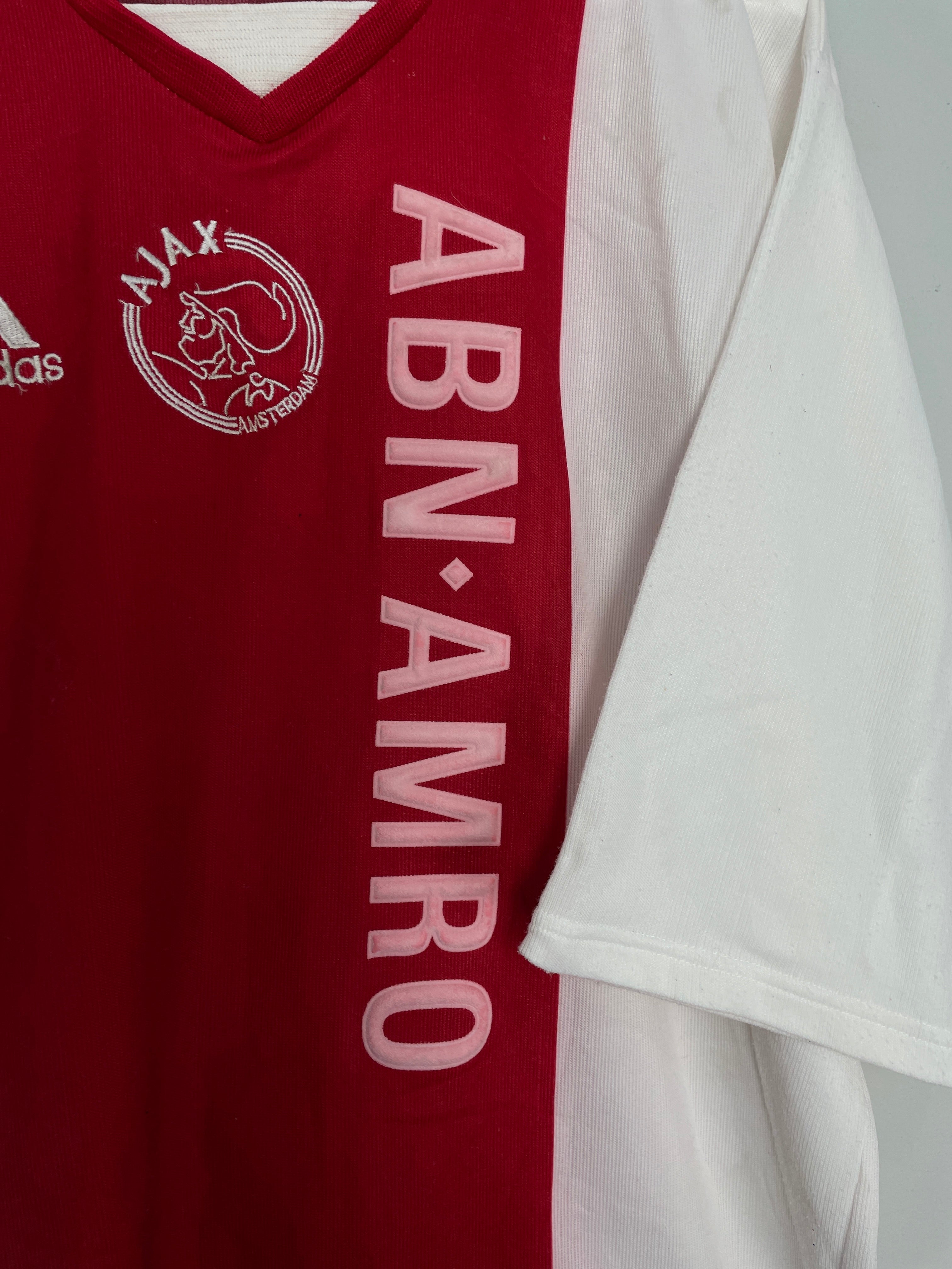 Shop 2001/02 AJAX ZLATAN #9 HOME SHIRT (XXL) ADIDAS, classic football shirts, vintage football shirts & retro soccer jerseys at Cult Kits