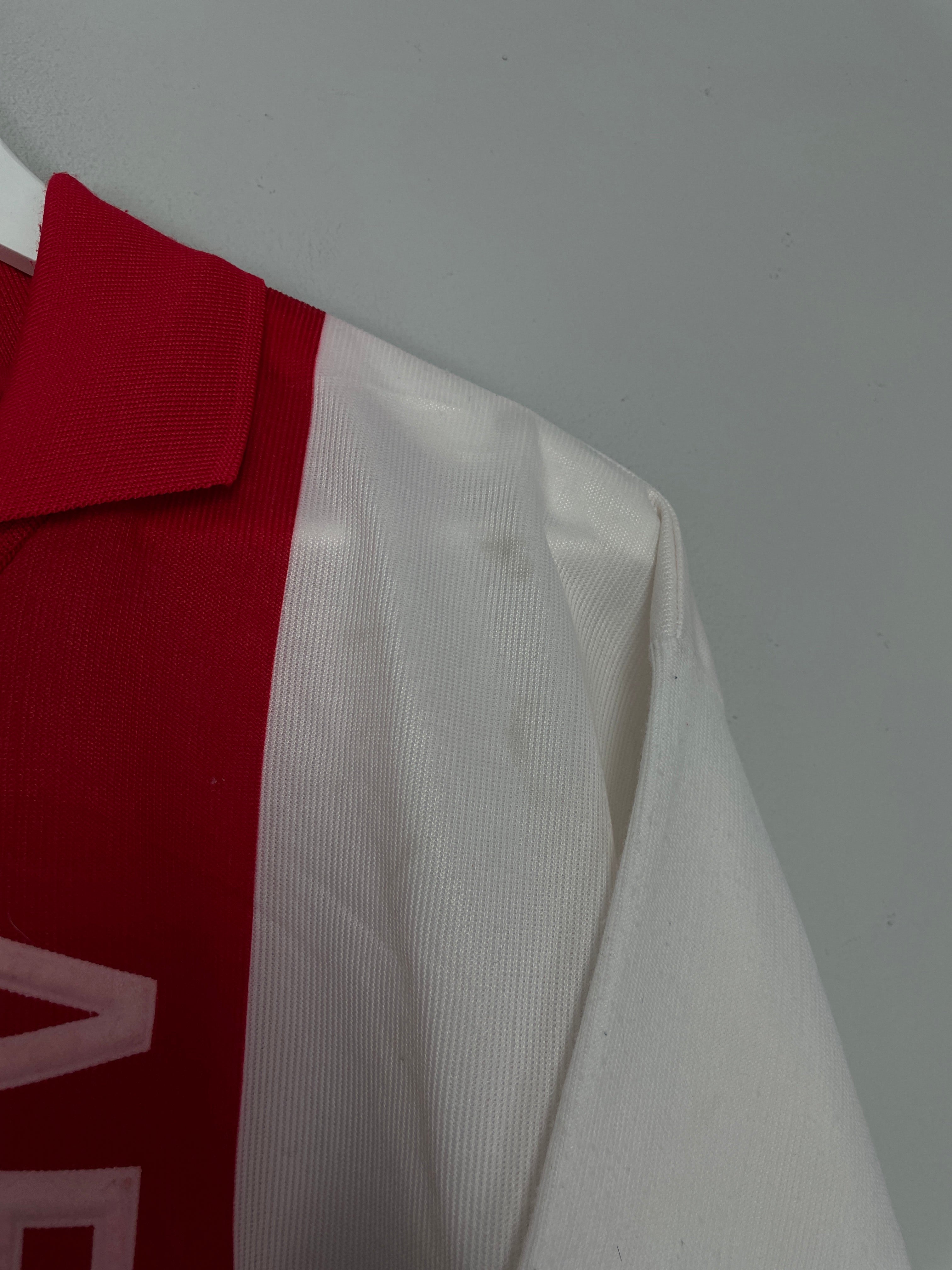 Shop 2001/02 AJAX ZLATAN #9 HOME SHIRT (XXL) ADIDAS, classic football shirts, vintage football shirts & retro soccer jerseys at Cult Kits