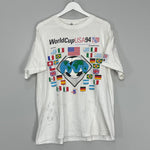 Shop 1994 USA WORLD CUP T-SHIRT (XL) OM, classic football shirts, vintage football shirts & retro soccer jerseys at Cult Kits