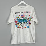 Shop 1994 USA WORLD CUP T-SHIRT (XL) OM, classic football shirts, vintage football shirts & retro soccer jerseys at Cult Kits