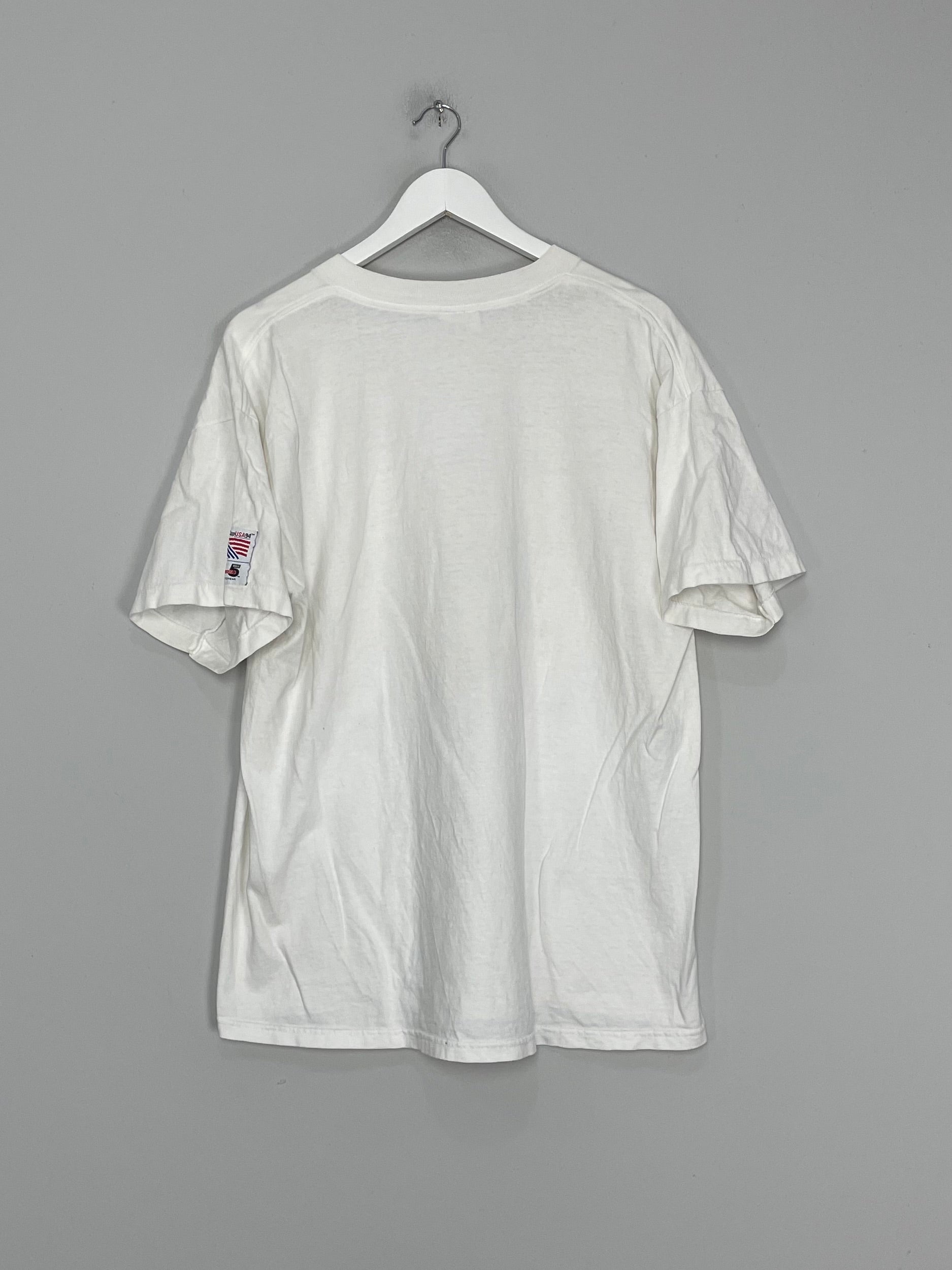 Shop 1994 USA WORLD CUP T-SHIRT (XL) OM, classic football shirts, vintage football shirts & retro soccer jerseys at Cult Kits
