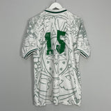 1999 MEXICO #15 AWAY SHIRT (L) GARCIS