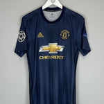 Shop 2018/19 MANCHESTER UNITED POGBA #6 C/L THIRD SHIRT (M) ADIDAS, classic football shirts, vintage football shirts & retro soccer jerseys at Cult Kits