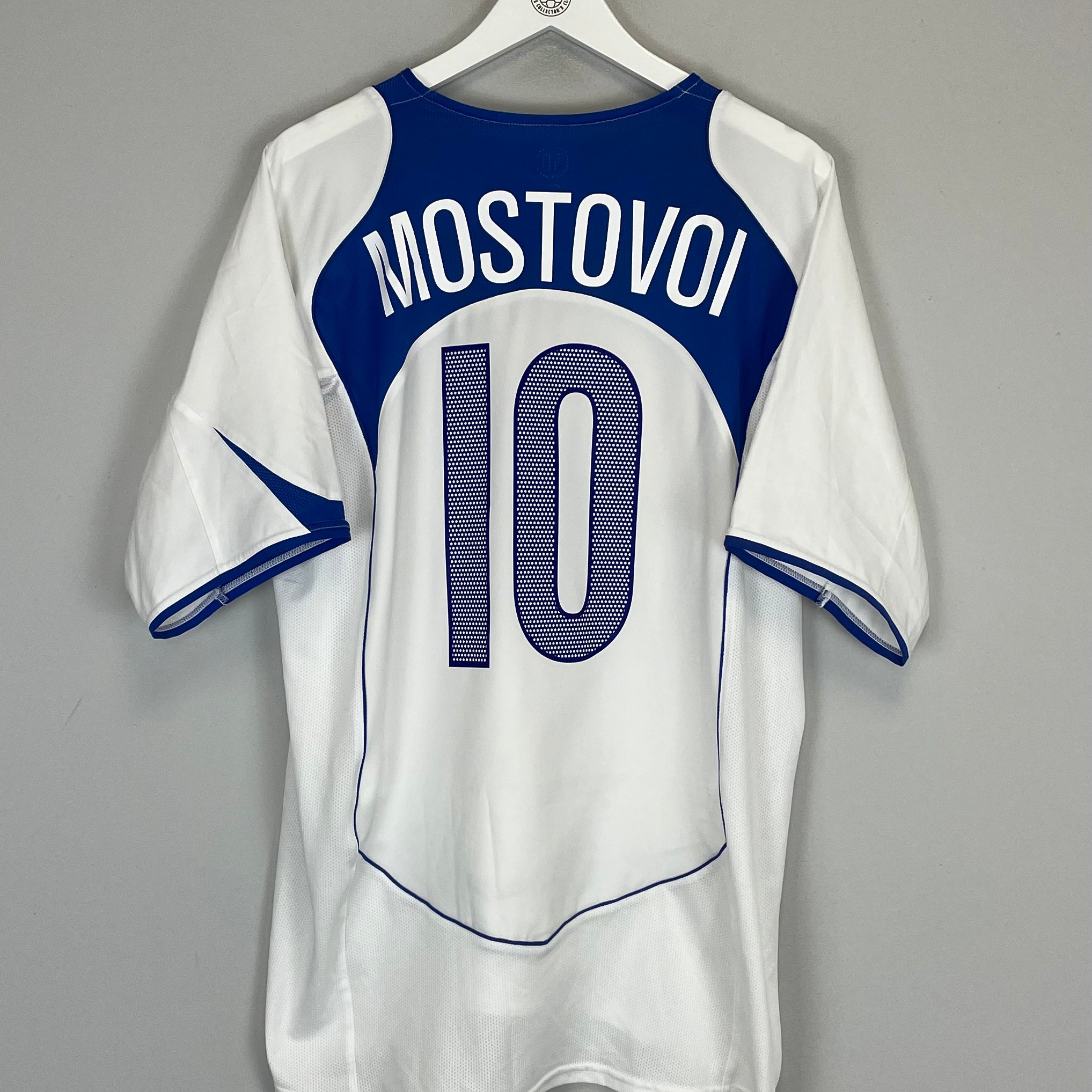 Shop 2004/06 RUSSIA MOSTOVOI #10 HOME SHIRT (XL) NIKE, classic football shirts, vintage football shirts & retro soccer jerseys at Cult Kits